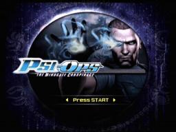 Psi-Ops Mindgate Conspiracy Title Screen